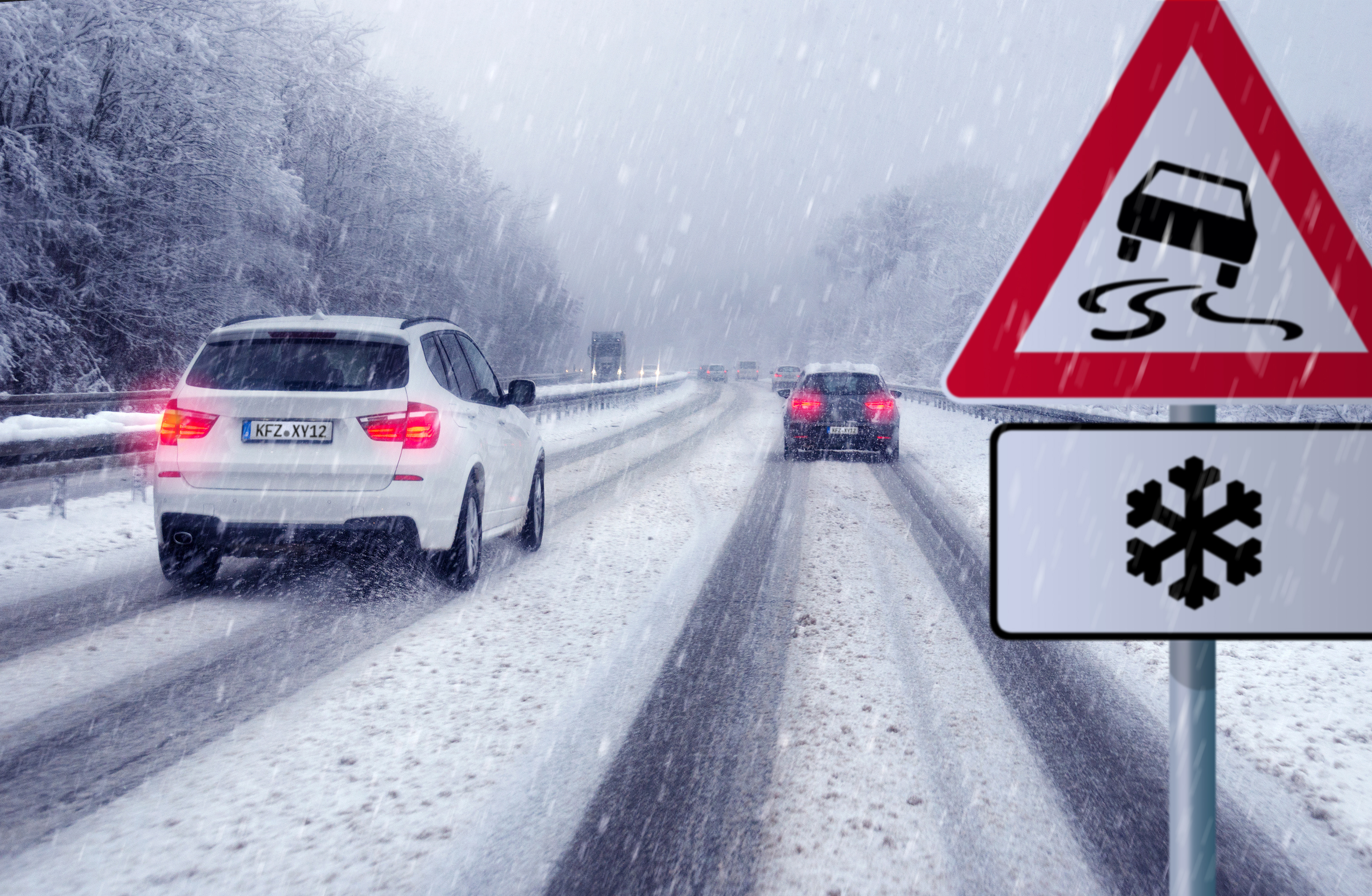 Safety first: Mit dem Auto sicher unterwegs bei Schnee & Eis
